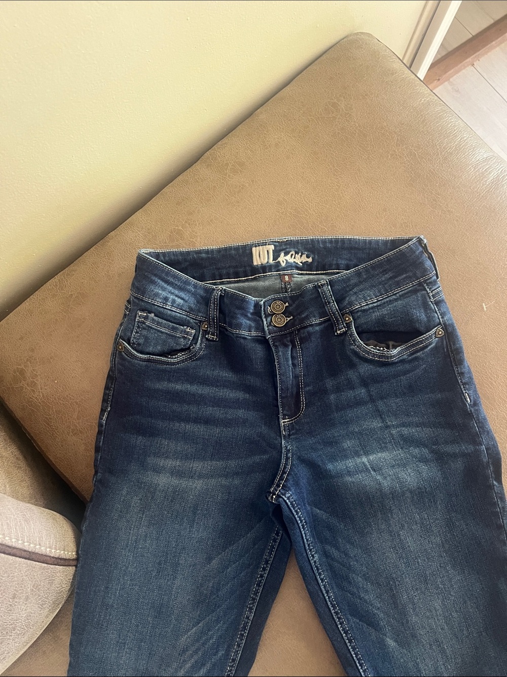 Kut from the Kloth Dark Wash High-Rise Women’s Jeans